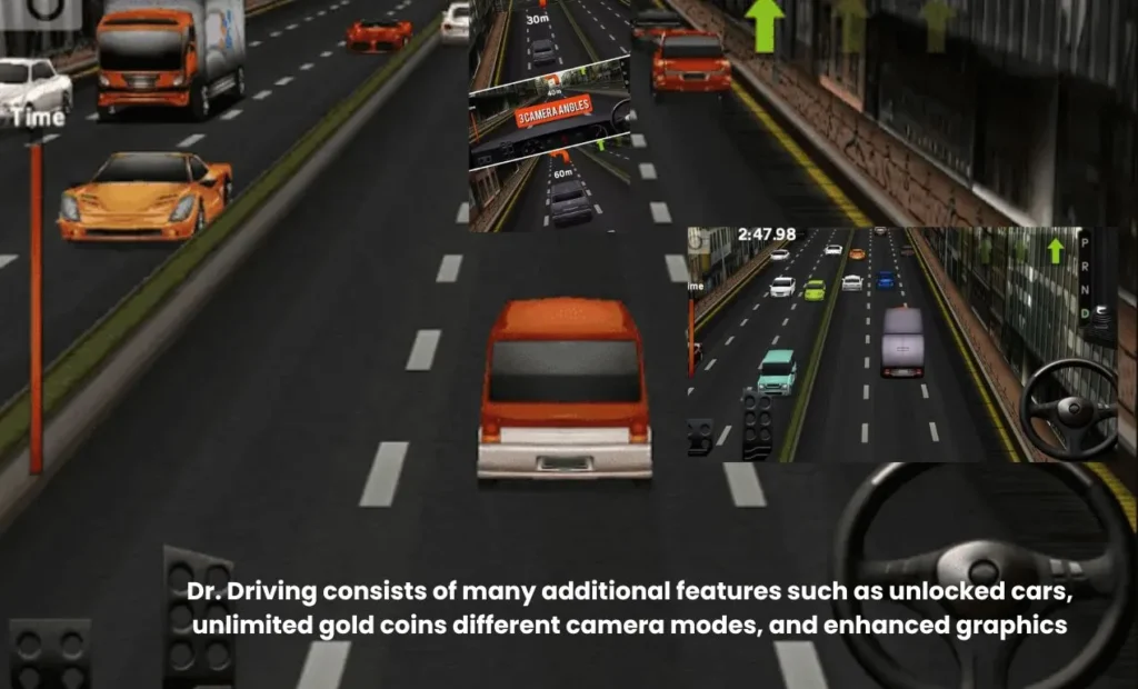 Amazing graphics in Dr. Driving for IOS