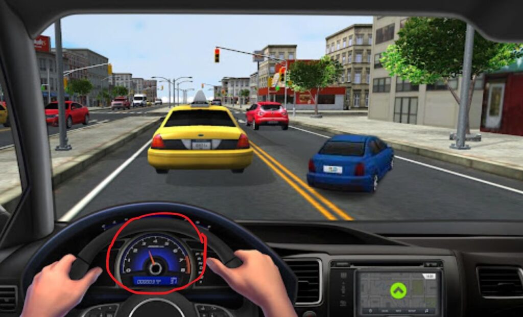 Fast Car racing game travel in Dr. Driving 2 